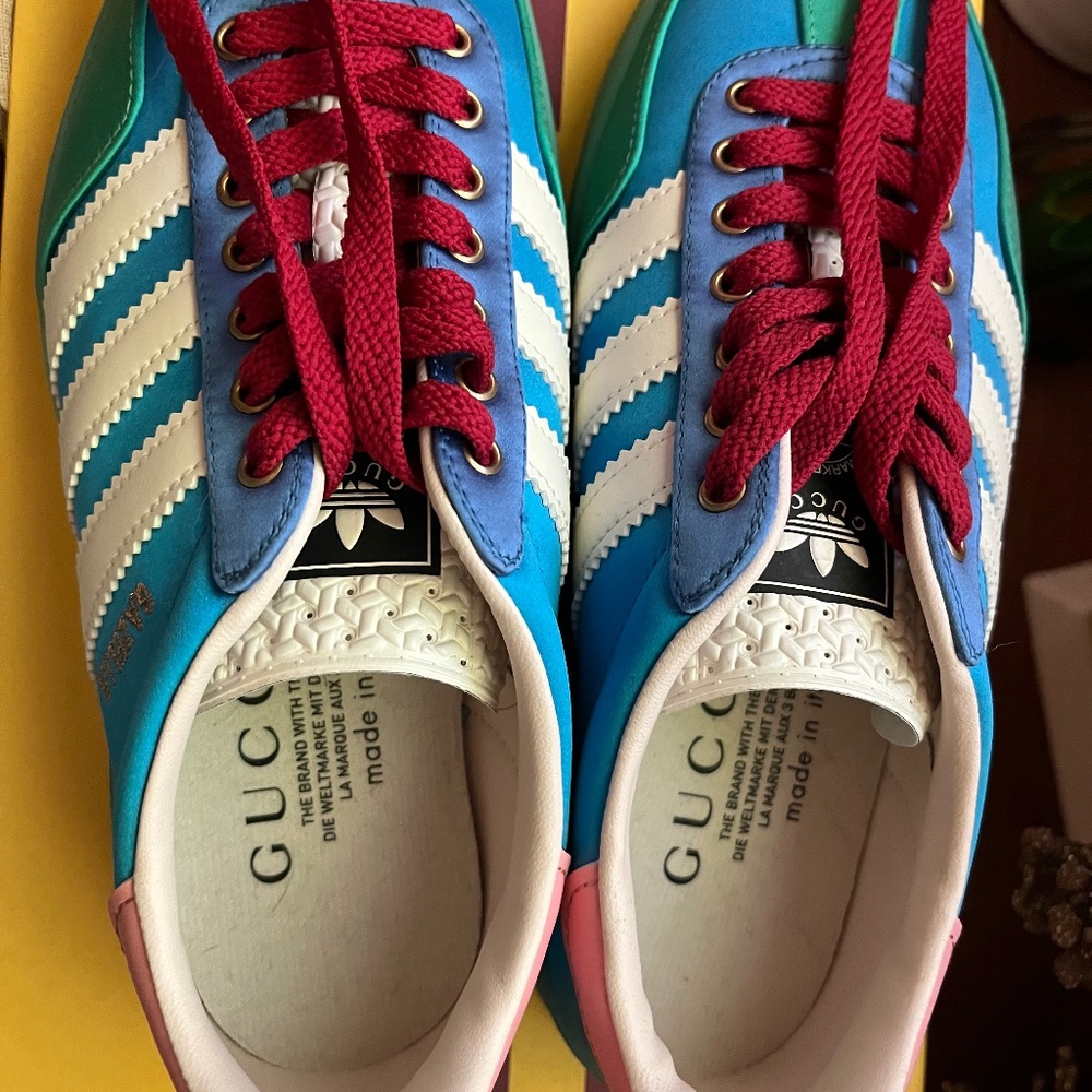 Gucci X Adidas Collaboration Sneakers